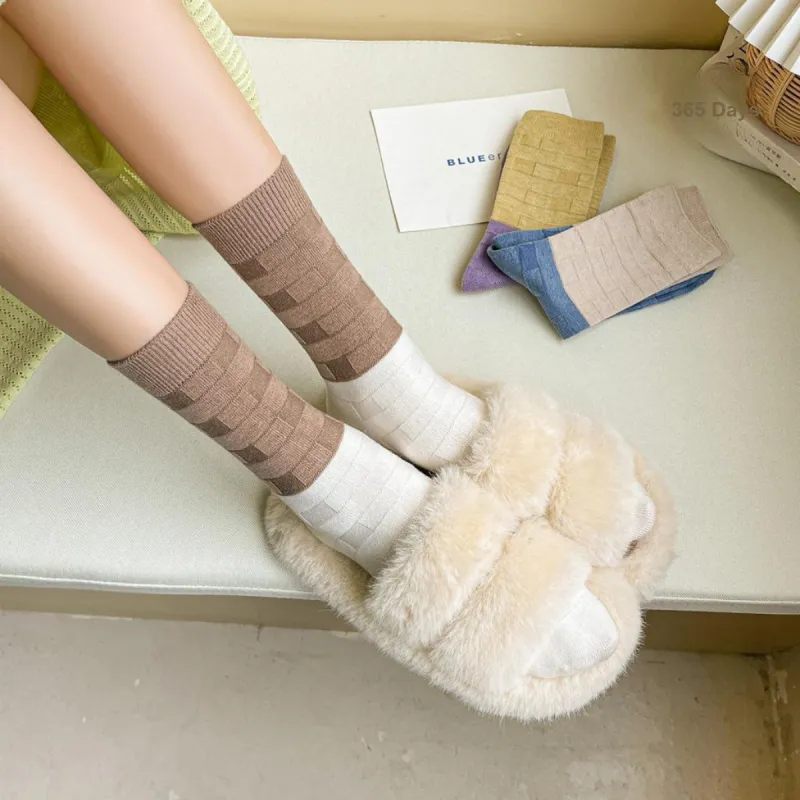 MIZU Mid Calf Socks Women's 4 Pack-2