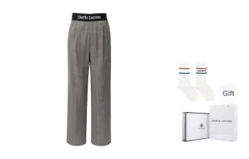 Charlie Luciano Casual Pants Women's Gray
