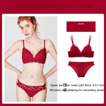 MISS CURIOSITY Underwear Set Women's Red