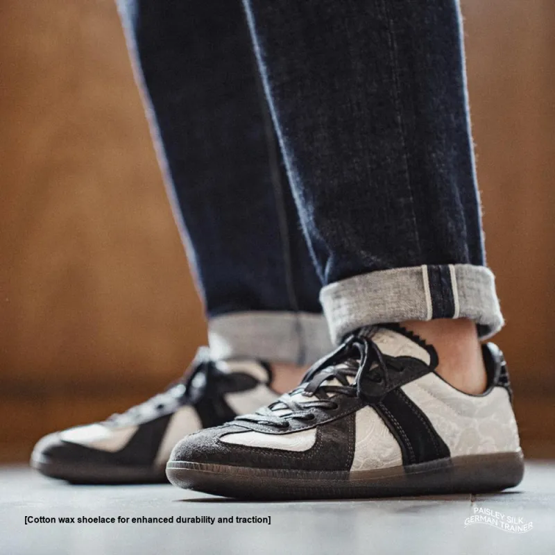 MADEN Low Top Casual Shoes Men's Ink White-6