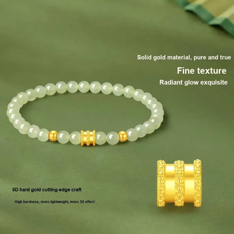 ZSY Hetian Jade Bracelets Pale Greenish White Jade Women's-3