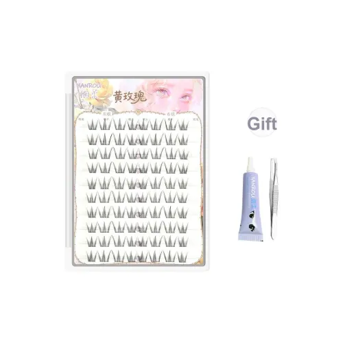 YANROU Одиночный кластер естественное удлинение стиль