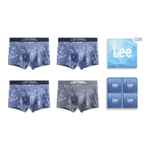 Модель совместного бренда Lee Sunset 4,0 Нижнее белье Подарочная коробка Мужской 4 упаковки