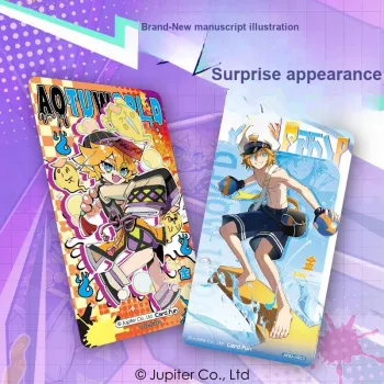 CARD.FUN Curvy World, Dimension Party, Acrylic Collectible Card IP/Anime Cards 10 Bags/Box