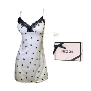 METE WHALE MT Nightgown Women's Gift Box Set Apricot