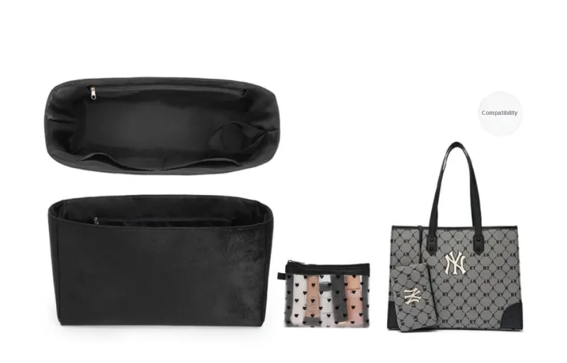 Lan Bao Fan Flannelette With Microfiber Leather Accessories Bag Accessory Unisex Black-0