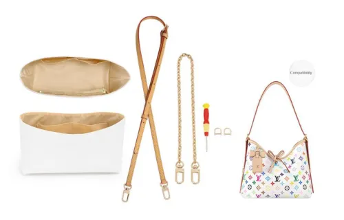 Lan Bao Fan DuPont Paper Bag Accessories Unisex White Tri Color
