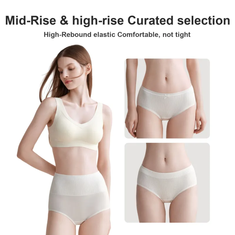 Red Bean Underpants Women's Shopping Bag 4 Pack-1