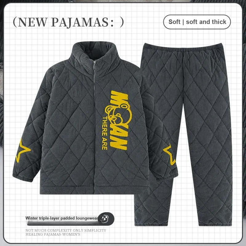 OUSHIBO Pajama Set Men's Image Color-1