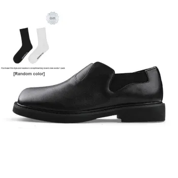 HANQIAORIJI Special shaped Series Casual Shoes 3cm Unisex Black