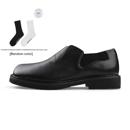 HANQIAORIJI Special shaped Series Casual Shoes 3cm Unisex Black