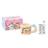 Little Golden Retriever Style Heart Cup (Cup Lid Not Included)
