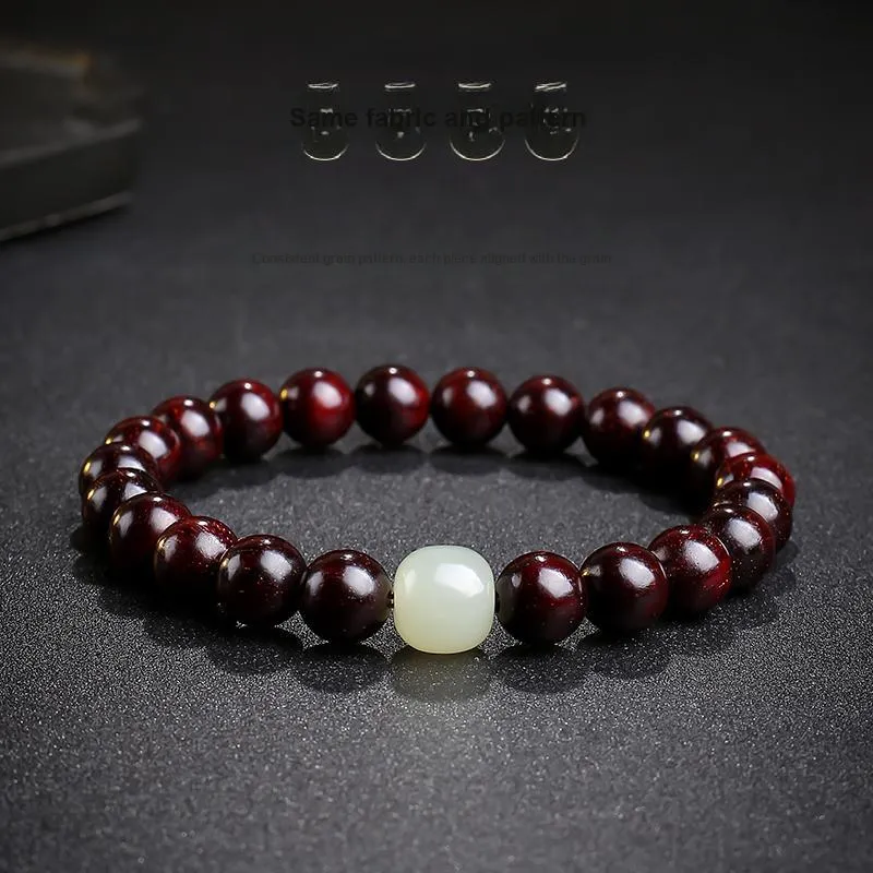MUSHENGYUAN Pterocarpus Bracelets Unisex-4