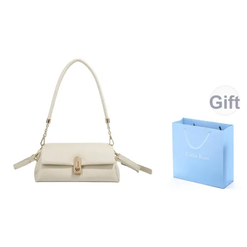 COLINS KEIRS Синтетическая кожа Повседневная Универсальная Коммутирующая Работа Портативная Сумка через плечо Сумка на плечо Обычная Женская Белая