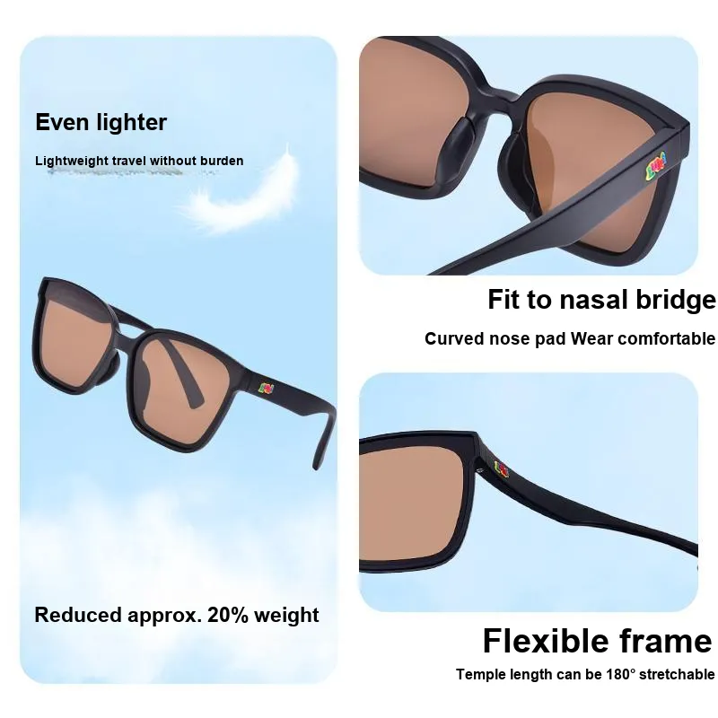LUKI TR90 Square Sunglasses Kids'-7