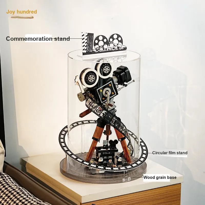 LIGHT YOUR BRICKS Compatibility Building Block 43230 Camera Tribute Edition Display Case Model Accessories-2