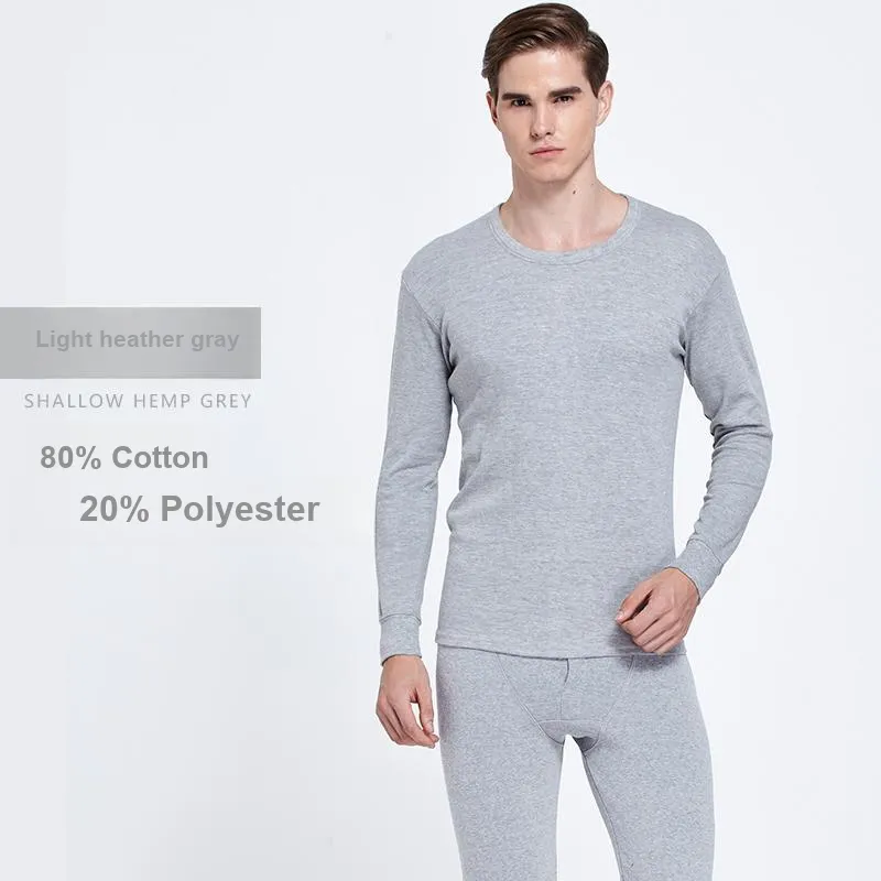 Cotton Gene Men Thermal Sets-4
