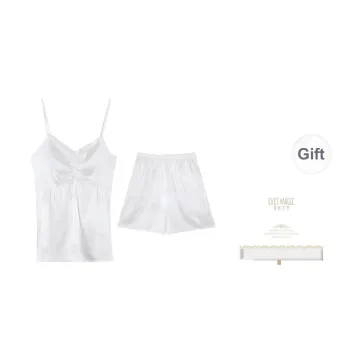 XIA.WA.ZHI.XIU Pajama Set Women's Gift Box Set White