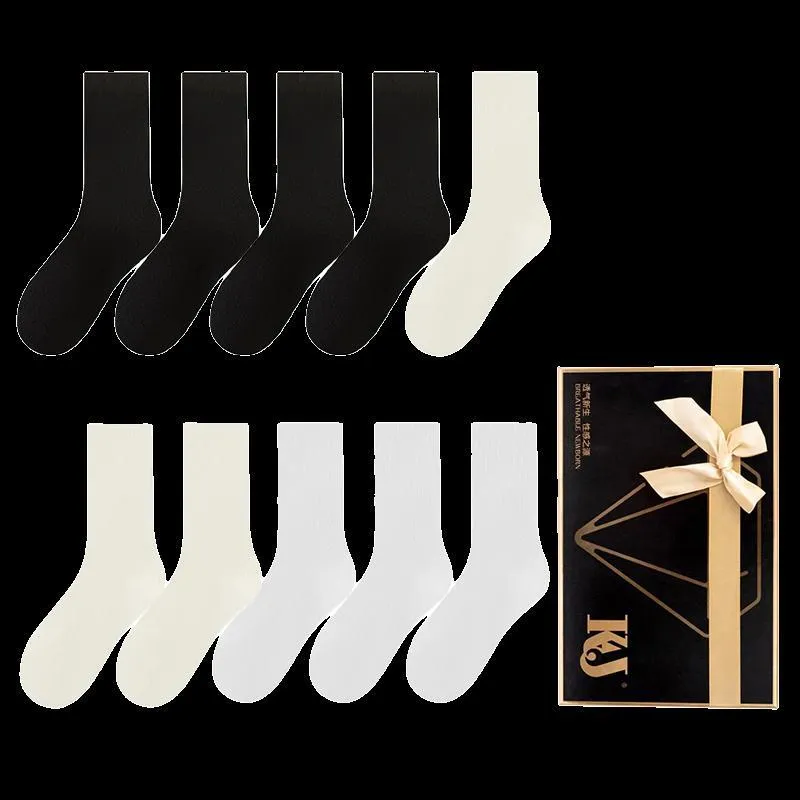 KJ Mid Calf Socks Unisex Combo Set-86
