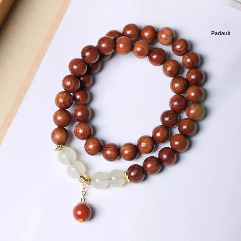 Is Here Padauk Bracelets Unisex-5
