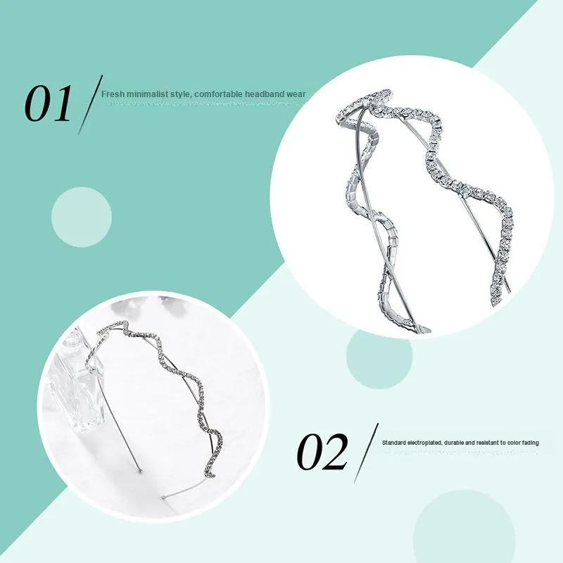 Yiru Alloy Gold Plated Headbands Women's-2