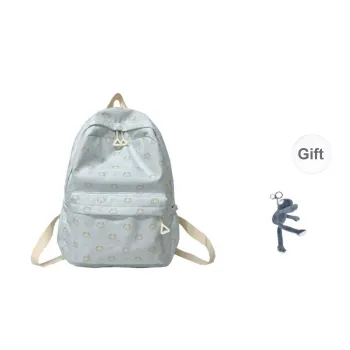 KAMLUI Nylon Backpack Regular Unisex Blue/White