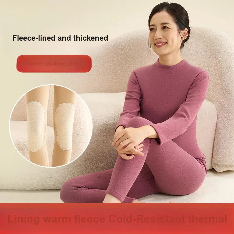 Lan Miao Women's Thermal Sets-11