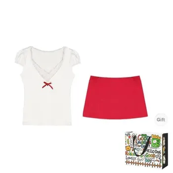 HAPG Two Piece Skirt Sets Women's