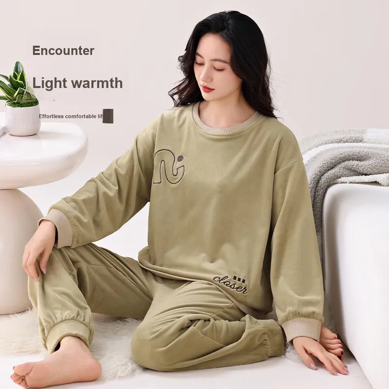 UAVAE Pajama Set Women's Image Color-3