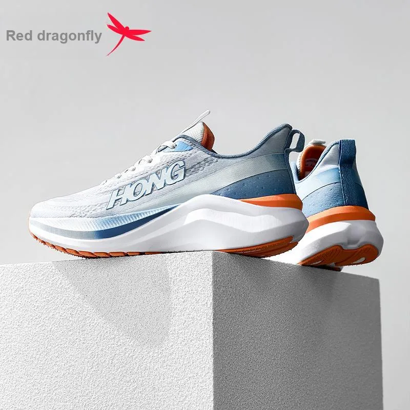 RED DRAGONFLY Breathable Cushioning, Slip Resistant, Abrasion Resistant Low Top Running Shoes Men's-2