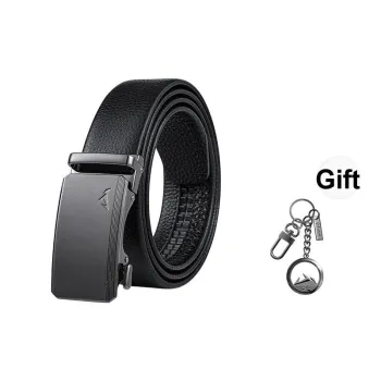 HLA The Mountain Is Not In The High Series Cow Leather Belts Men's 3.5cm