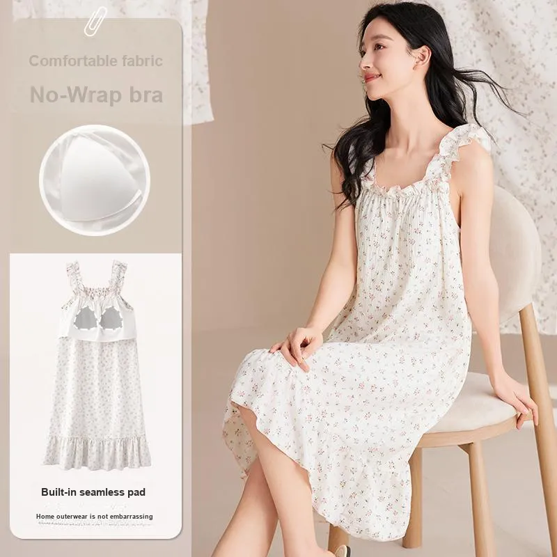 Pretty lady Women's Nightgowns-1