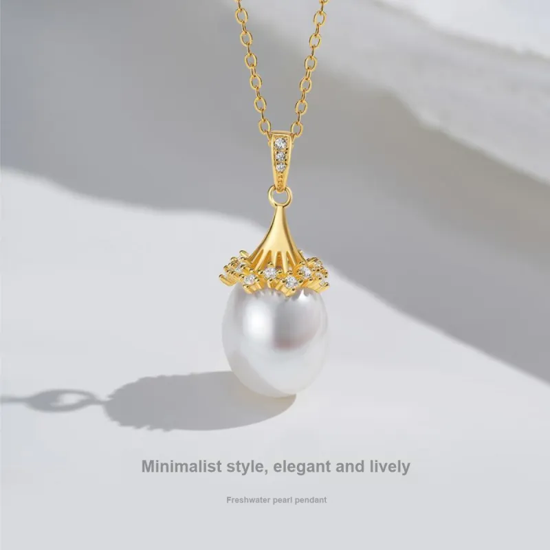 ME LUXE Freshwater Pearl Pendants Women's-1