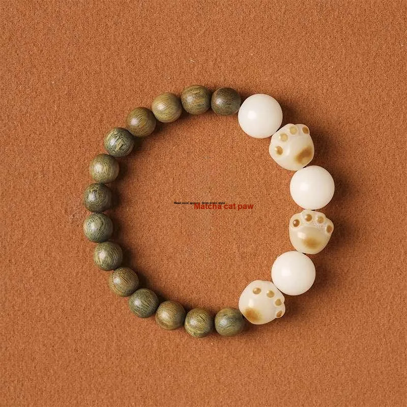 Lordship Green Sandalwood Bracelets Unisex-6
