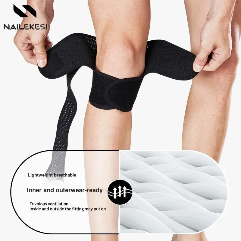 NAILEKESI Knee Pads Polyester Running Fitness Unisex-4