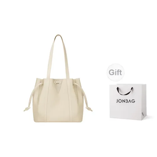 JONBAG Shoulder Bags Camellia White