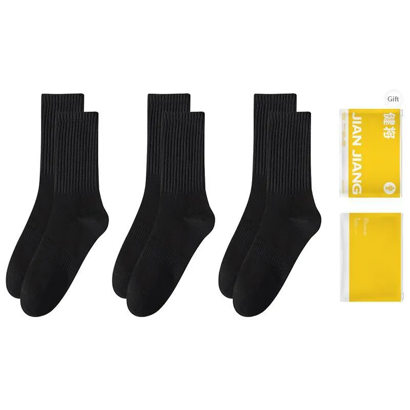 Master Mid Calf Socks Men's Shopping Bag Combo Set-3