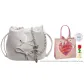 Ecru, Limited Happy Birthday Shopping Bag+Rose Building Blocks