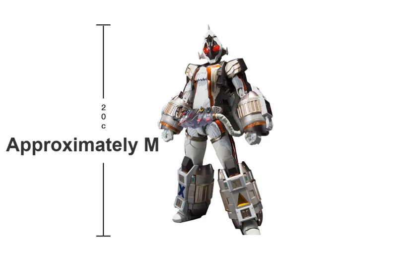 BANDAI Sic Kamen Rider Fourze Base States Action Figure White-4