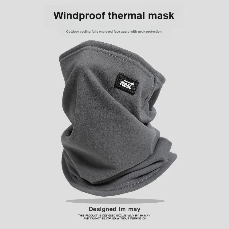 HNJ Riding Equipment Scarf Mask Outdoor Riding Unisex Cotton 36*28CM Multiple Colors-1