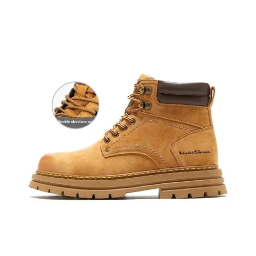 VICKI BROWN Джинсы Martin Boot Унисекс Желтый