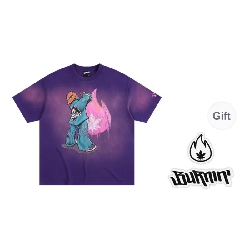 BURNIN T Shirts Unisex-6