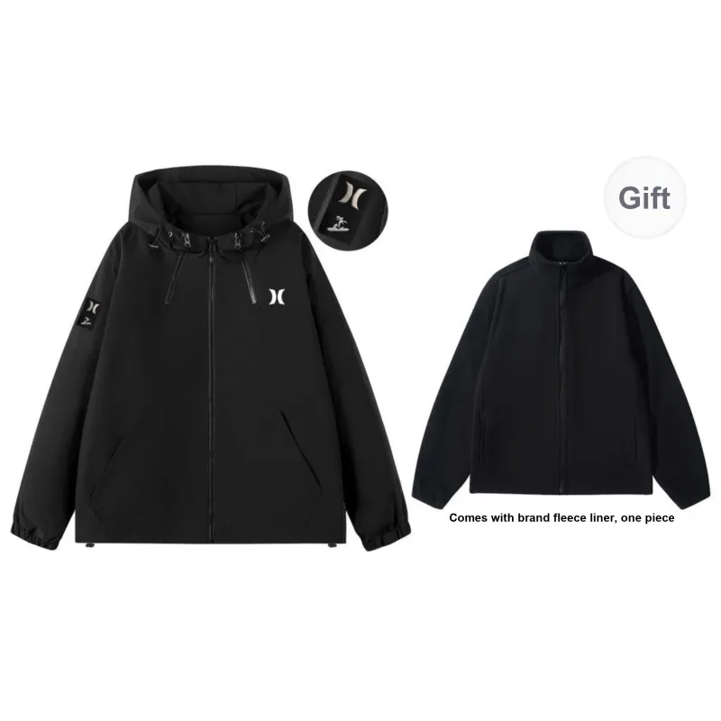 Hurley Jackets Unisex-8