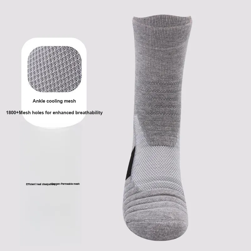 MIIOW Men Basketball Socks-2