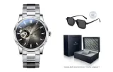 Stainless Steel Gray-Steel Band