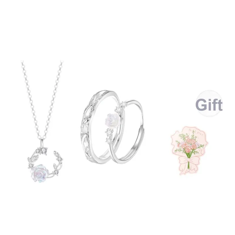 CHINA GOLD S925 Silver Necklaces Women's-5