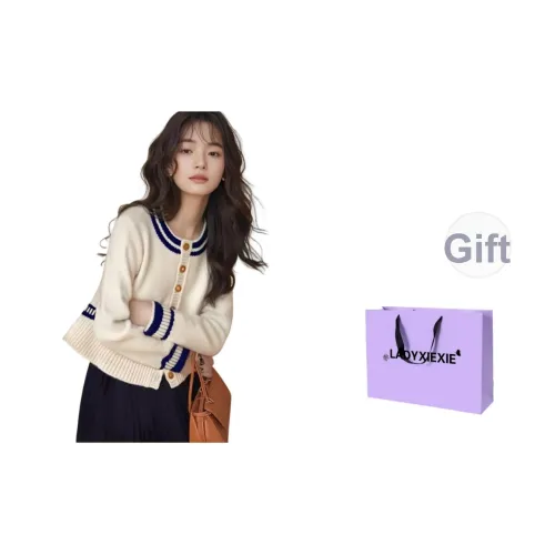 LADYXIEXIE Белый Женский Трикотаж