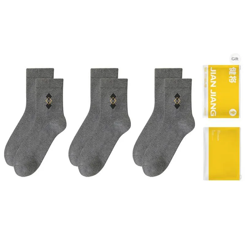 Master Mid Calf Socks Men's Shopping Bag Combo Set-9