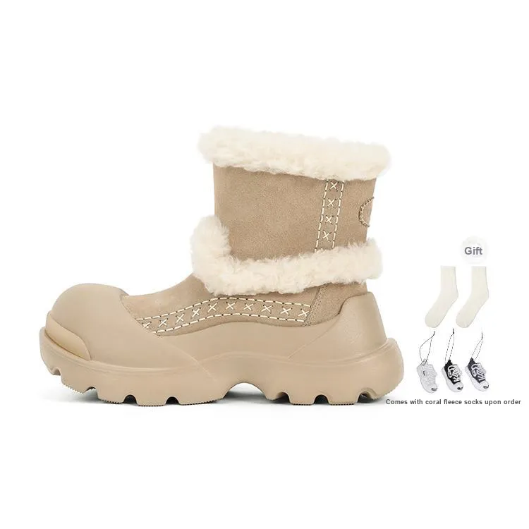Ouder Sheller Snow Boots Unisex Brown-0