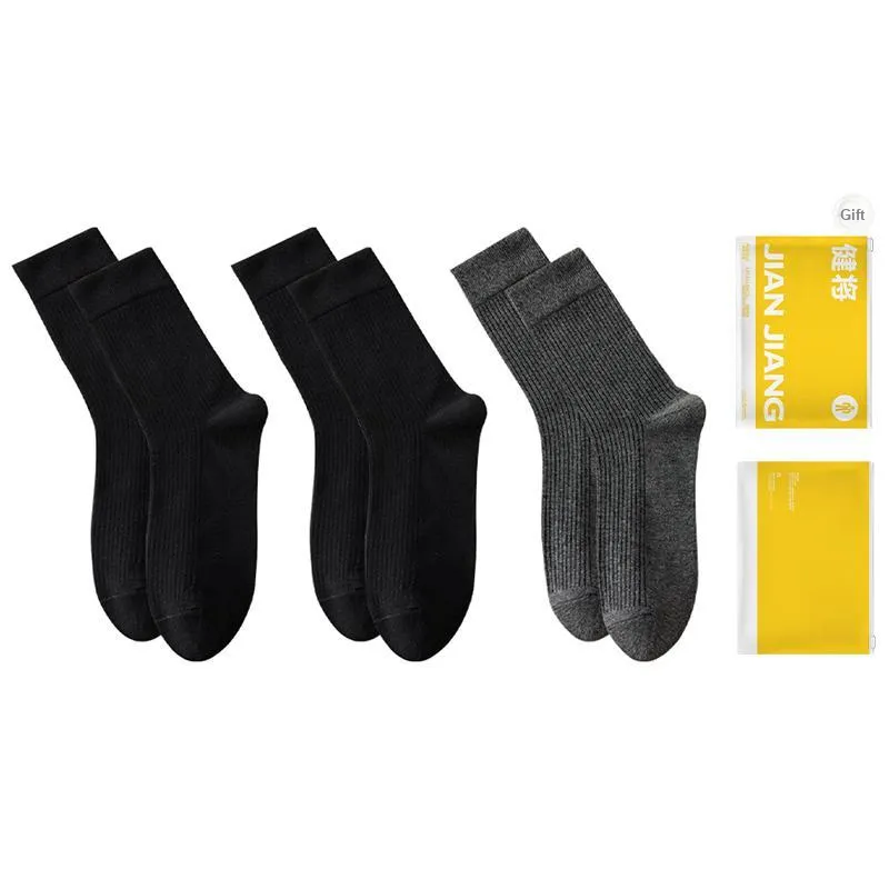 Master Mid Calf Socks Men's Shopping Bag Combo Set-8
